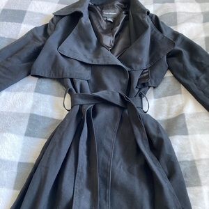 BOGO50%OFF Club Monaco Women’s XS Black Trench Coat